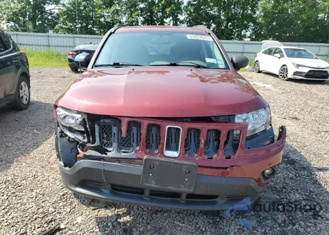 2014 Jeep Compass Sport from USA, damaged, VIN 1C4NJDBB8ED742798